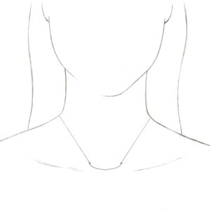 Freeform Bar Necklace or Center  