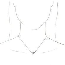 Load image into Gallery viewer, &quot;V&quot; Necklace or Center   
