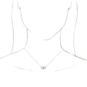 Evil Eye Necklace or Center  