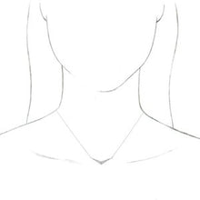 Load image into Gallery viewer, Sculptural &quot;V&quot; Necklace or Center 
