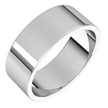 Charger l&#39;image dans la galerie, Sterling Silver 7 mm Flat Band Size 9.5
