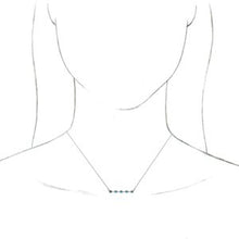 Load image into Gallery viewer, Bezel-Set Bar Necklace or Center  
