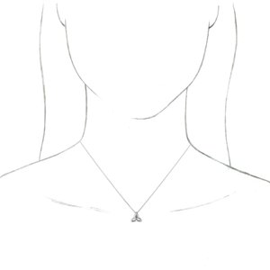 Celtic-Inspired Trinity Necklace or Pendant   