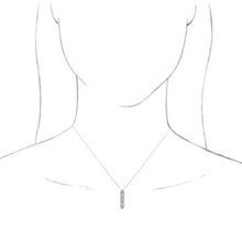 Load image into Gallery viewer, Vintage-Inspired Vertical Bar Necklace or Pendant  
