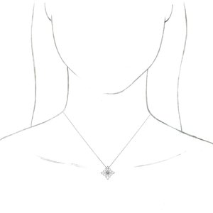 Vintage-Inspired Geometric Necklace or Pendant