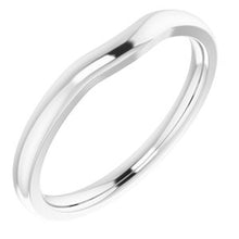 Charger l'image dans la galerie, Sterling Silver Band for 8x6 mm Oval Ring
