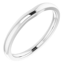 Charger l'image dans la galerie, Sterling Silver Band for 4.1 mm Round Ring
