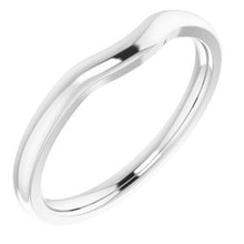 Load image into Gallery viewer, Sterling Silver Band for 6 mm Asscher Ring
