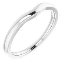 Load image into Gallery viewer, Sterling Silver Band for 5 mm Cushion Ring
