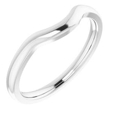 Load image into Gallery viewer, Sterling Silver Band for 6.5 mm Square Ring
