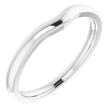 Load image into Gallery viewer, Sterling Silver Band for 6x4 mm Emerald Ring
