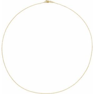 1.1mm Diamond-Cut Cable Chain