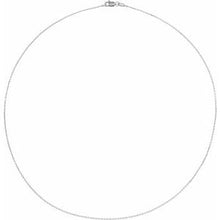 Load image into Gallery viewer, Sterling Silver 1.1 mm Diamond-Cut Cable 18&quot; Chain

