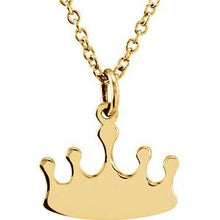 Load image into Gallery viewer, Tiny Posh¬Æ Crown Necklace
