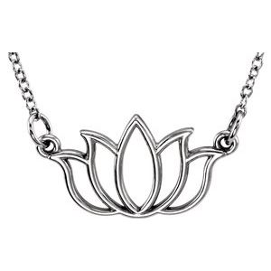 Tiny Posh¬Æ Lotus Necklace