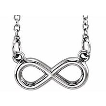 Load image into Gallery viewer, Sterling Silver Tiny Posh¬Æ Infinity-Inspired 16-18&quot; Necklace
