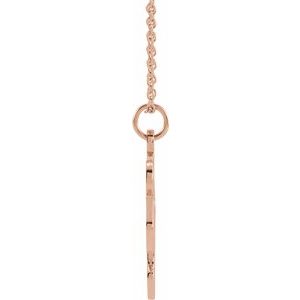 Engravable Puzzle Piece Necklace or Pendant