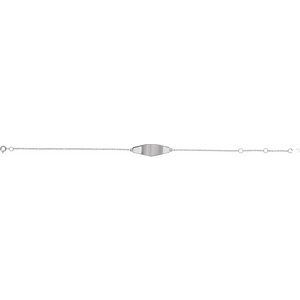 Engravable Curved Bar Bracelet