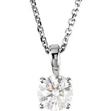 Load image into Gallery viewer, 14K White 3/4 CTW Diamond 18&quot; Necklace
