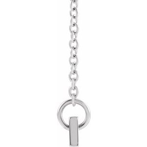 Family is Forever Bar Necklace 