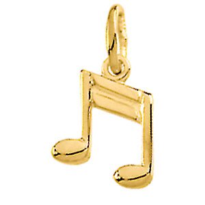 Musical Note Charm