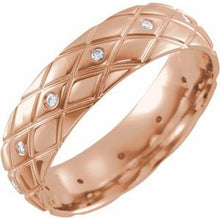 Charger l&#39;image dans la galerie, Diamond Cut Pattern Band
