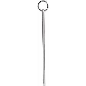 Sterling Silver 33x4.5 mm Engravable Bar Pendant