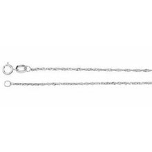 Charger l&#39;image dans la galerie, 14K White 1 mm Singapore 20&quot; Chain

