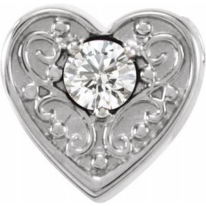 Family Heart Slide Pendant