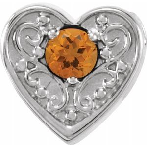 Family Heart Slide Pendant