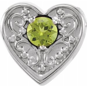 Family Heart Slide Pendant