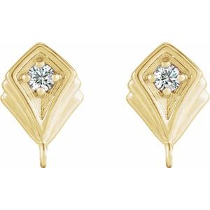 Accented Earring Top