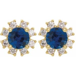 Halo-Style Earrings