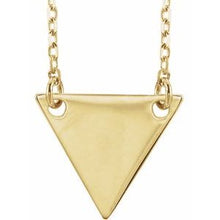 Load image into Gallery viewer, 18K Yellow Gold Plated Geometric 18&quot; Necklace
