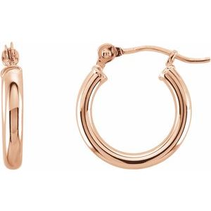 Tube Hoop Earrings 