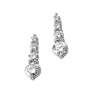 Journey Diamond Earring