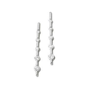 Journey Five-Stone Bar Earrings