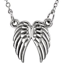 Load image into Gallery viewer, Sterling Silver Tiny Posh¬Æ Angel Wings 16-18&quot; Necklace
