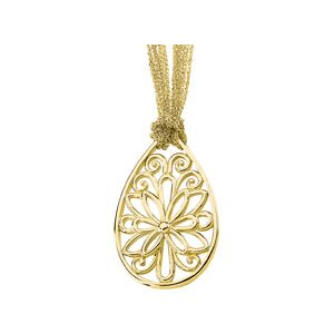 Teardrop Filigree Pendant