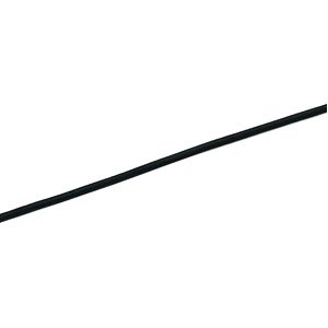 14K Yellow 1.5 mm Black Leather 18" Cord