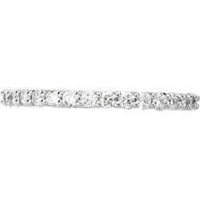 Load image into Gallery viewer, 18K White 1 CTW Diamond Eternity Band Size 7.5

