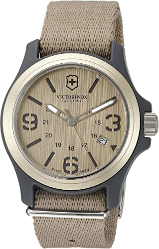Victorinox Swiss Army Men's 241516 Original Tan Dial/ Strap Watch