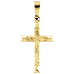 Hollow Fancy Cross Pendant