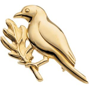 The Winter Robin Brooch