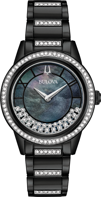 Bulova 98L252 Women's Crystal TurnStyle watch (Will Ship in 1 Week)
