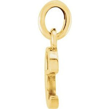 Load image into Gallery viewer, 14K Yellow Lowercase Initial E Pendant
