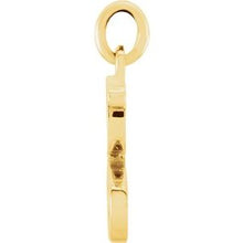 Load image into Gallery viewer, 14K Yellow Lowercase Initial G Pendant
