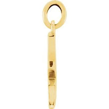 Charger l&#39;image dans la galerie, 14K Yellow Lowercase Initial K Pendant
