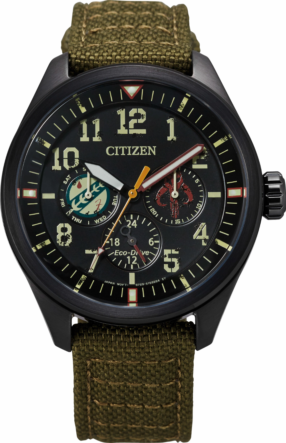 AW1578 51W Montre Citizen Eco Drive Star Wars celebrant la saga pou Futuriste Jewellers