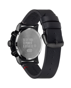 CA0765-05W Men's Citizen Eco-Drive® Star Wars™ Darth Vader™ Black IP Watch